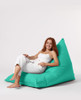 Lazy bag Pyramid Big Bed Pouf - Tirkizna