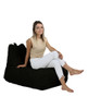 Lazy bag Trendy Comfort Bed Pouf - crna