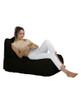 Lazy bag Trendy Comfort Bed Pouf - crna