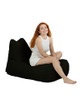 Lazy bag Trendy Comfort Bed Pouf - crna