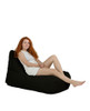 Lazy bag Trendy Comfort Bed Pouf - crna