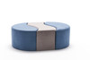 Tabure Alya Puf - Plava, Mink