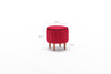 Tabure Lindy Puf - crvena