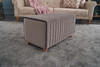 Tabure Mabel Puf - Mink