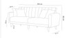 Sofa-krevet Garnitura AQUA-TAKIM6-S 1048