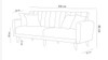 Sofa-krevet Garnitura AQUA-TAKIM7-S 1070