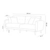 Sofa-krevet Garnitura Aria-TKM02-94819