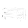 Sofa-krevet Garnitura Fuoco-TKM03-1008