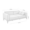 Sofa-krevet Garnitura LİONES-TKM1-1008