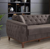 Sofa-krevet Garnitura Marta-TKM01-Antracit