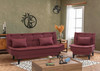 Sofa-krevet Garnitura Santo-S-Claret crvena -94819