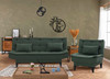 Sofa-krevet Garnitura Santo-S-Green -1070