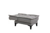 Sofa-krevet Garnitura Santo-S-Grey -1008