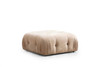 Tabure Bubble Pouffe - krem