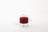 Tabure Octo - Claret Red