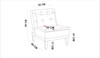 Wing Chair Fuoco Berjer-krema
