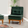 Wing Chair Fuoco Berjer-Green