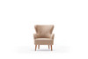 Wing Chair Karina - Krem