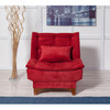 Wing Chair Kelebek Berjer-Claret Red