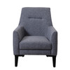 Wing Chair Liones-S-Tamno siva