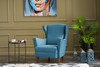 Wing Chair Lola Berjer - Tirkizna