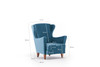 Wing Chair Lola Berjer - Tirkizna