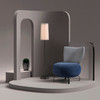 Wing Chair Loly-Tamnoplava