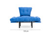 Wing Chair Nitta Singl - Plava