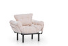 Wing Chair Nitta singl - Krem