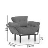 Wing Chair Nitta singl - Siva