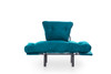 Wing Chair Nitta Single - Petrol Green