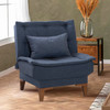 Wing Chair Santo-tamno plava