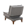 Wing Chair Santo-Grey
