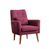 Wing Chair Zeni-claret crvena