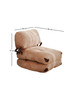 Kauč na razvlačenje s 1 sjedalom Fold Kadife - Camel   a.g