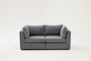 Sofa s 2 sjedala Sofa Mottona 2-sjed - siva   a.g