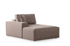 Kutna sofa-krevet Pırlo Lijevi kut - smeđa   a.g