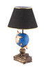Stolna lampa Svijet - crna, plava   a.g