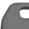Masažni stol sivi 180 x 62 x (87 - 112) cm