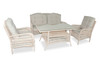 Vrtni salonski set Lady Sofa - krem