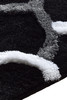 Set akrilnih otirača (3 komada) Elegantan - crni.