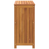 Konzolni vrtni stol 80 x 35 x 75 cm od masivnog drva bagrema 319696
