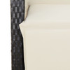 9-dijelni vrtni blagovaonski set s jastucima crni od poliratana 3212706