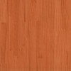 Vrtna sofa bez naslona za ruke s jastucima i tabureom 838138