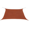 42307  Sunshade Sail Oxford Fabric Square 3,6x3,6 m Terracotta  42307