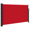 Uvlačiva bočna tenda 120 x 600 cm crvena 4004492