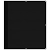 Balkonski zaslon crni 120x1000 cm 100 % poliester Oxford 4000377
