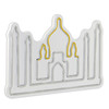 Dekorativna plastična led rasvjeta Taj Mahal - višebojan