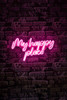 Dekorativna plastična led rasvjeta My Happy Place - Pink