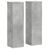 Stalci za biljke 2 kom siva boja betona 17 x 17 x 60 cm drveni n.p